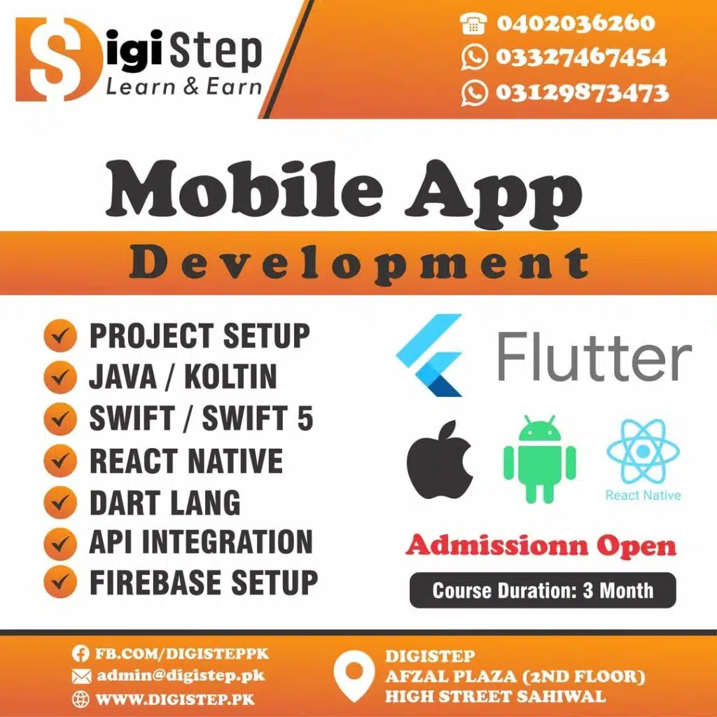 Mobile Application Development Course