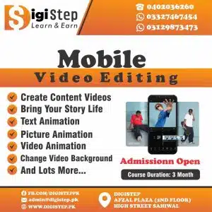 Mobile Video Editing Course in Sahiwal | YouTube Earning Course