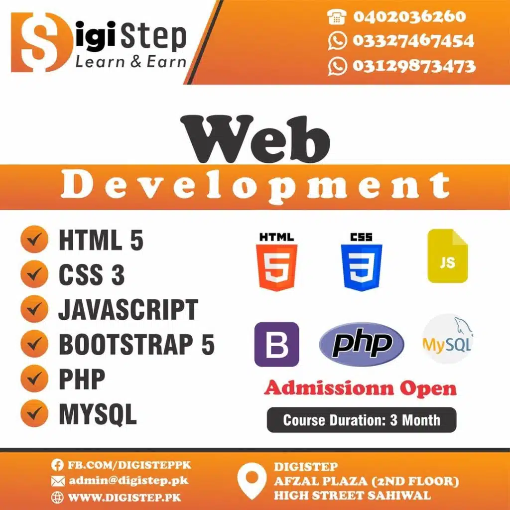 Learn Web Development Course