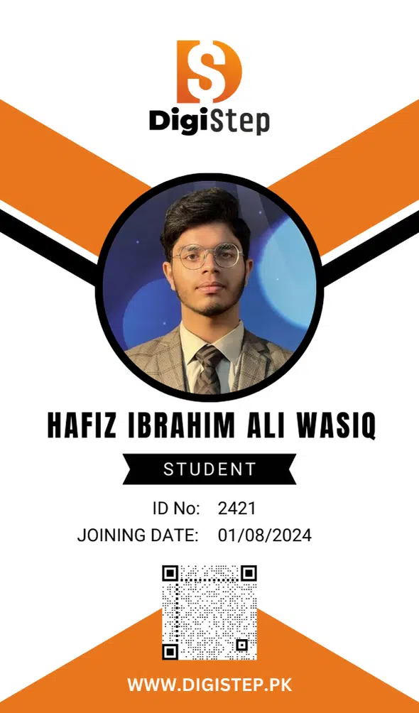 Hafiz Ibrahim Ali Wasiq Student Card